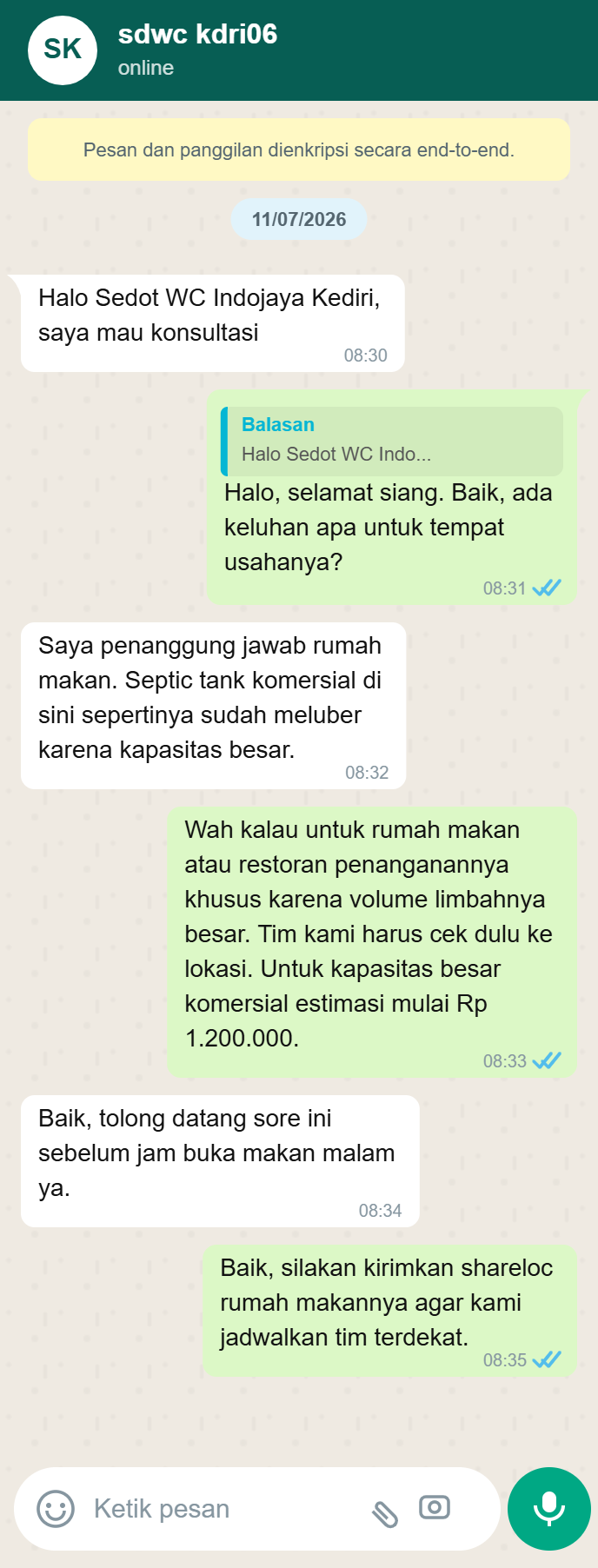 Testimoni WhatsApp 4